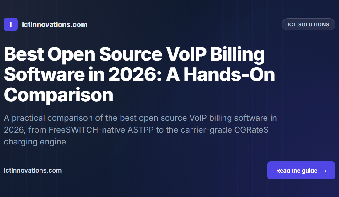 Best Open Source VoIP Billing Software in 2026: A Hands-On Comparison