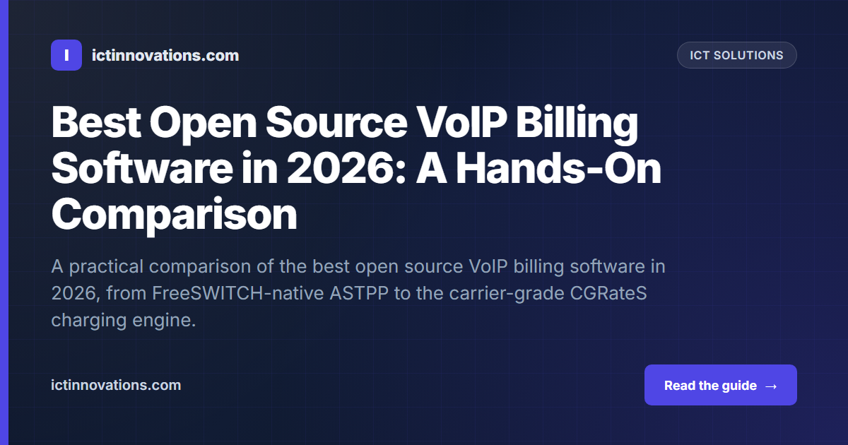 Best Open Source VoIP Billing Software in 2026: A Hands-On Comparison ...