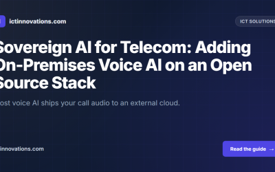 Sovereign AI for Telecom: Adding On-Premises Voice AI on an Open Source Stack