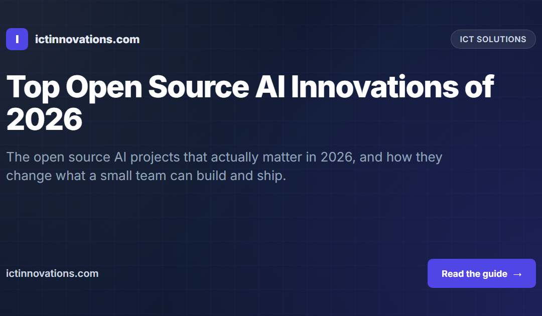 Top Open Source AI Innovations of 2026